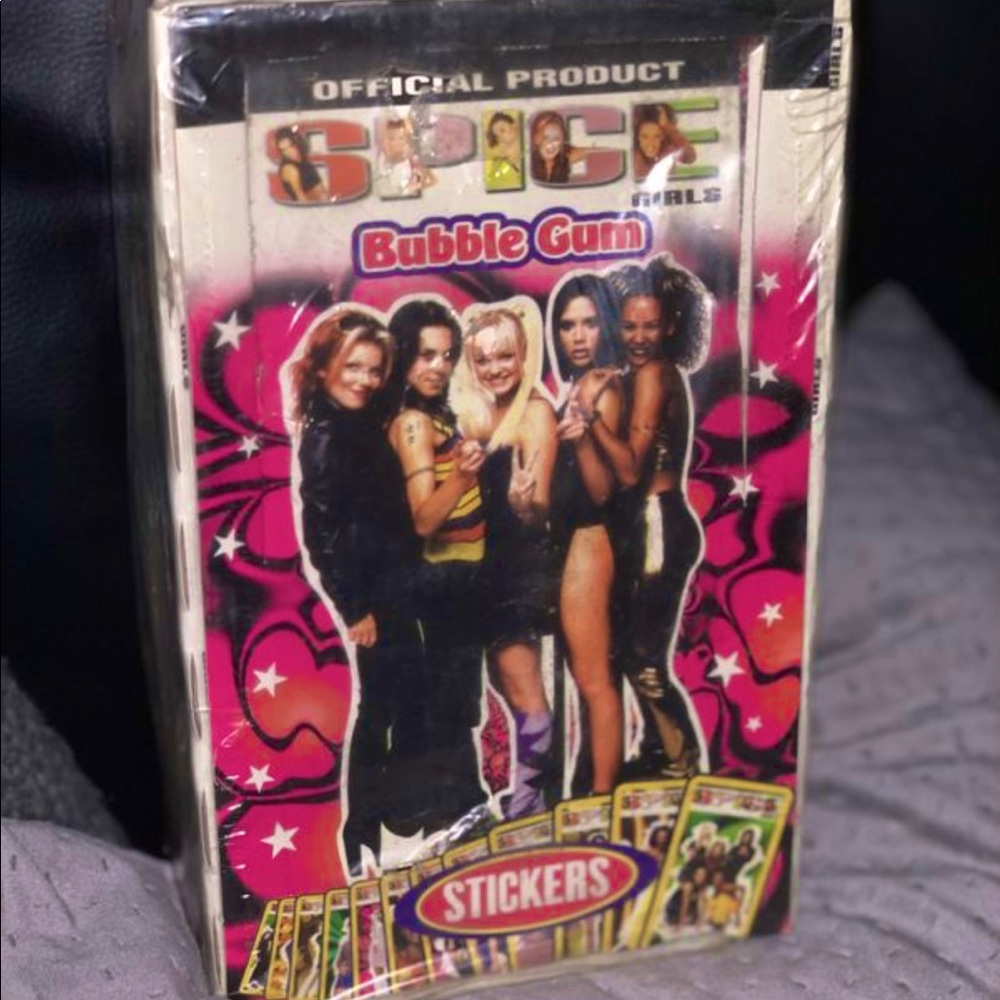 Very Rare Spice Girls UNOPENED box Bubble Gum